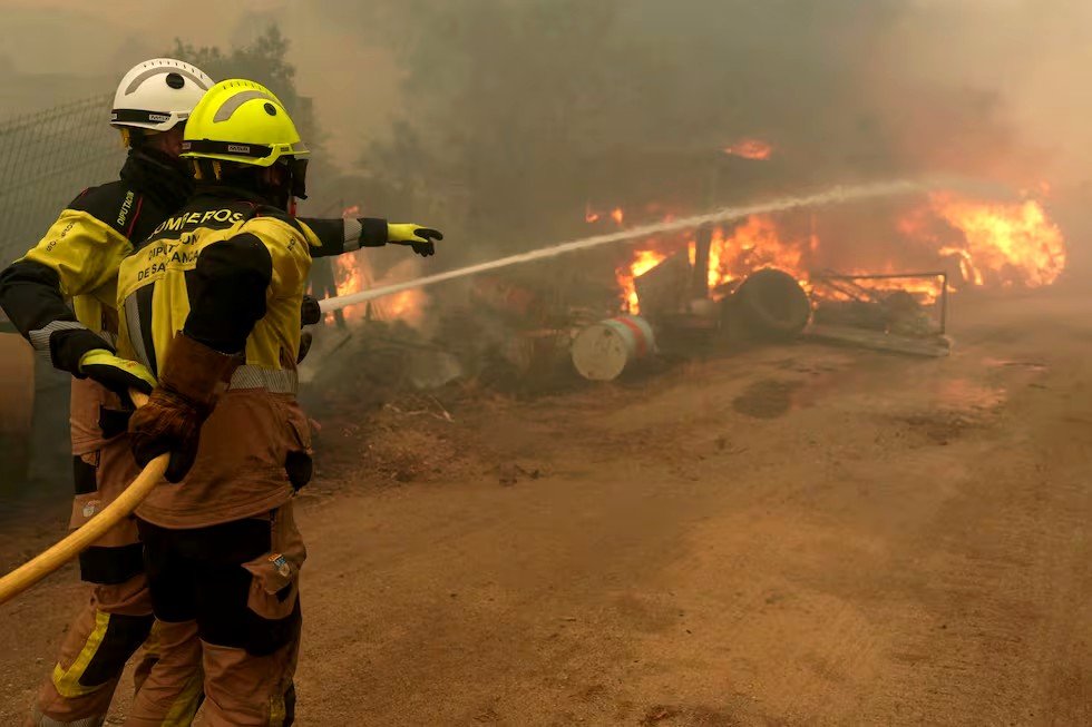 Incendios incontrolables acechan a Madrid