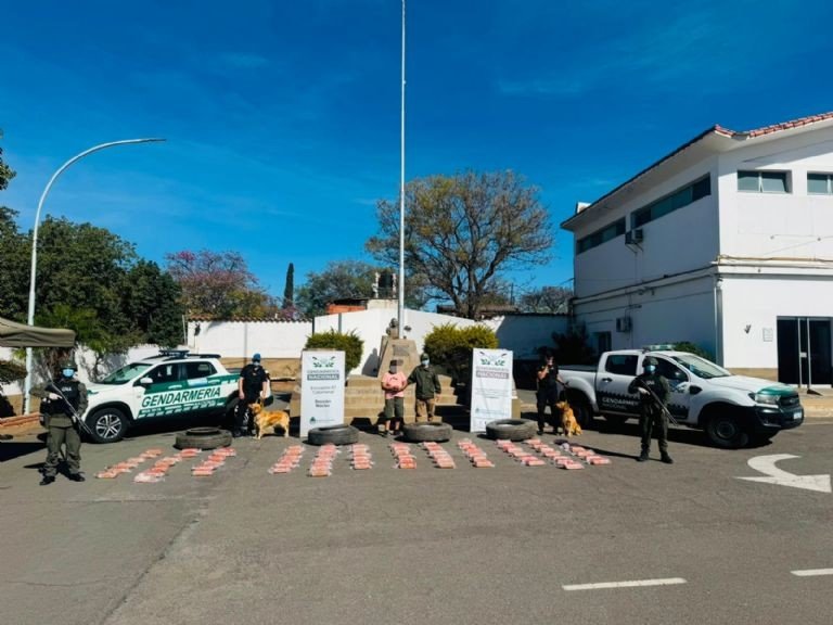 Golpe al narcotráfico en Catamarca: más de 78 kilos de droga escondidos en ruedas