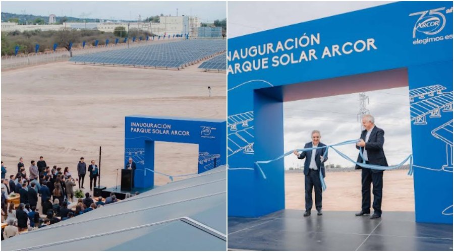 En el marco de su 75 aniversario, Arcor inauguró su primer Parque Solar