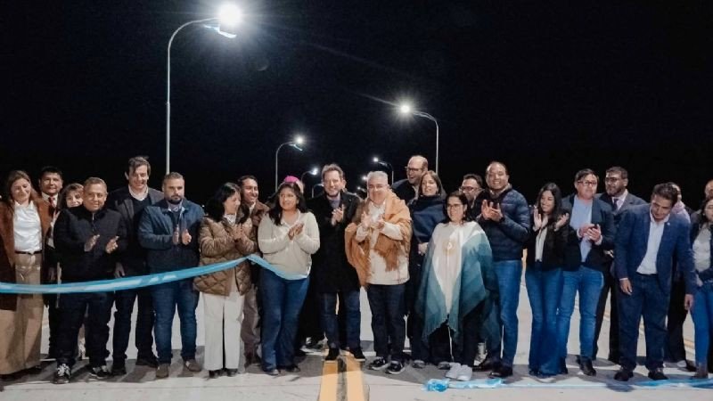 En Santa María se inauguró el puente más largo de Catamarca