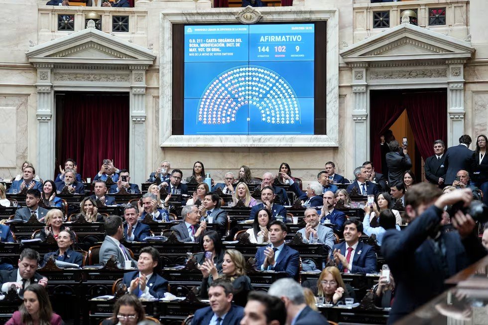 Diputados le dieron media sanción a la reforma de la Carta Orgánica del Banco Central