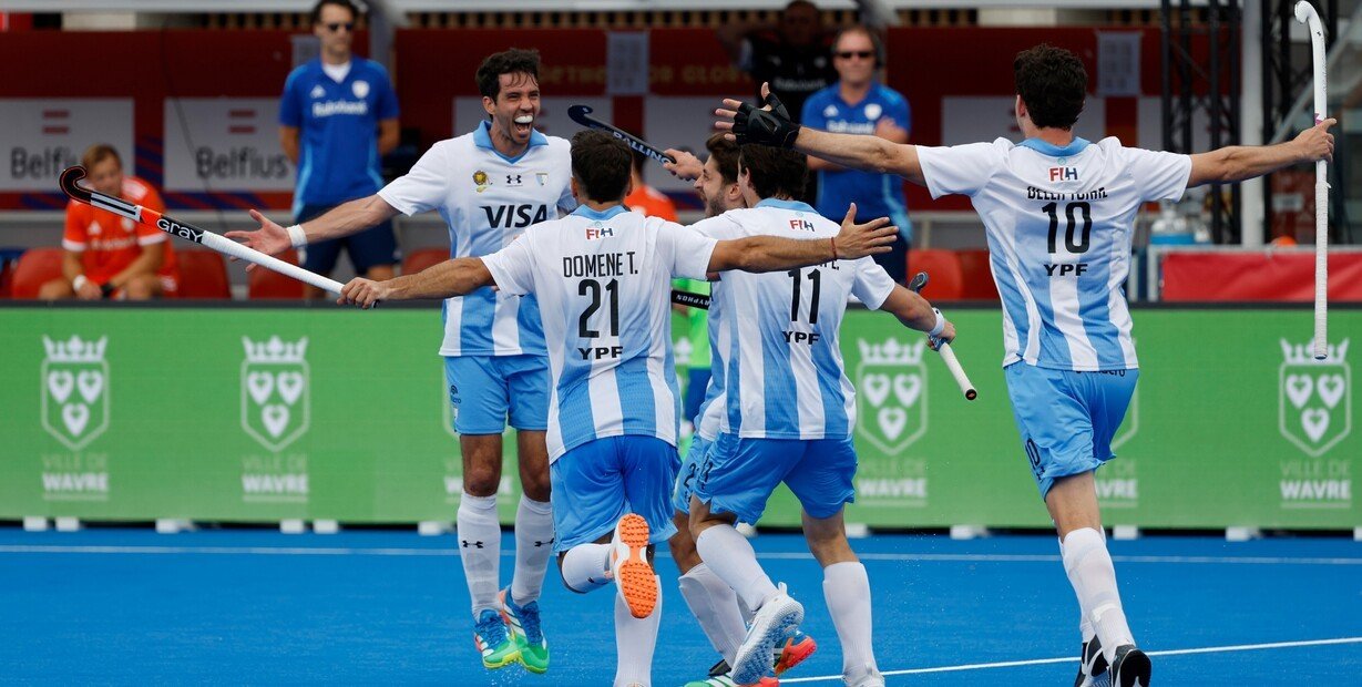 Otro resultado histórico para el hockey argentino: Los Leones superaron 2-1 a Países Bajos y ganaron el bronce en el Mundial