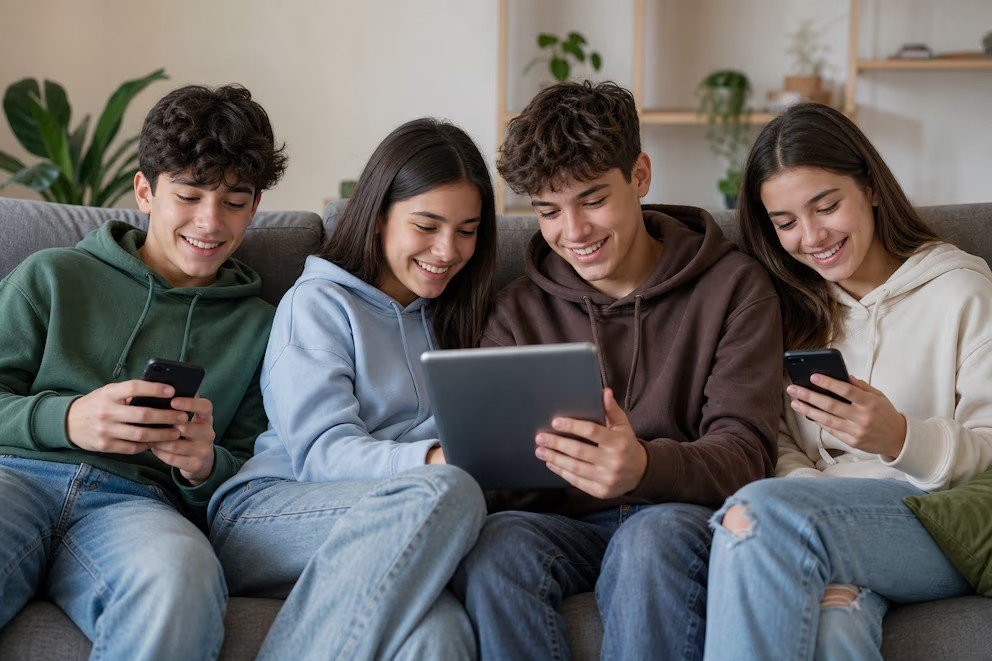 El inicio temprano en redes sociales se vincula con peor salud mental en adolescentes, según un estudio