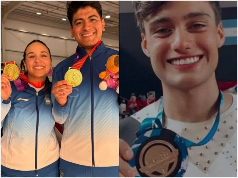 Medallas para Julián Gutiérrez y Facundo Nieva Biza