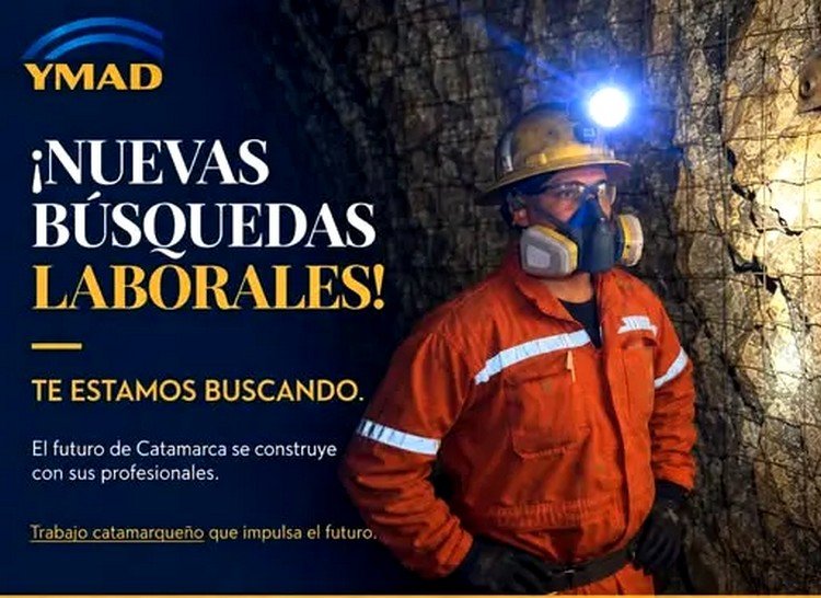 YMAD abrió nuevas búsquedas laborales en Catamarca: cuáles son los puestos disponibles
