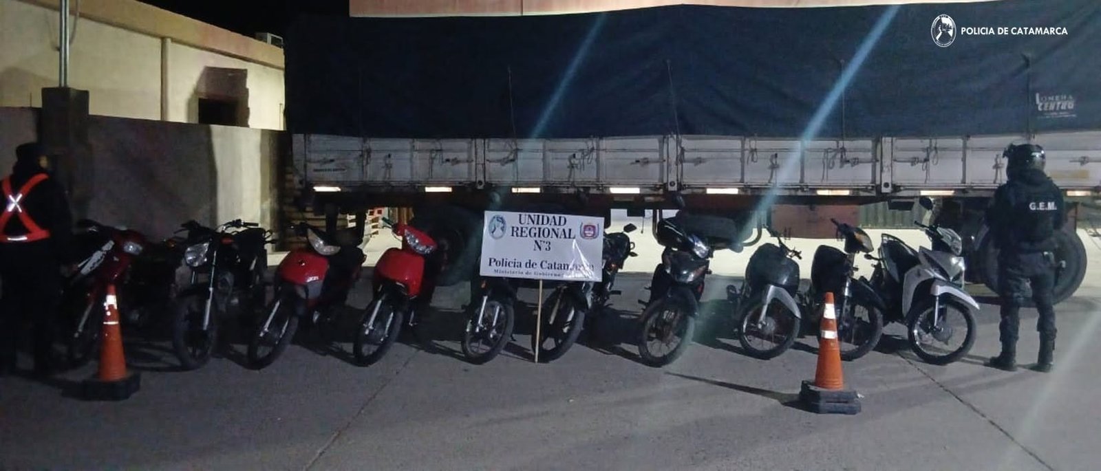 Belén: Secuestran once motocicletas durante controles vehiculares