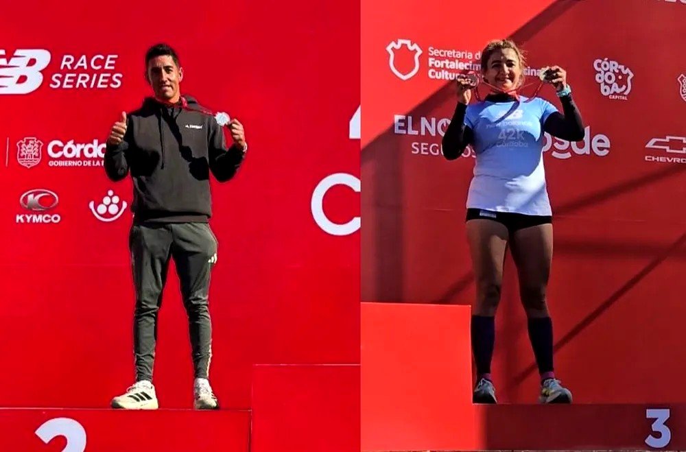 Damián Díaz hizo podio en la competencia “New Balance 42K Córdoba"
