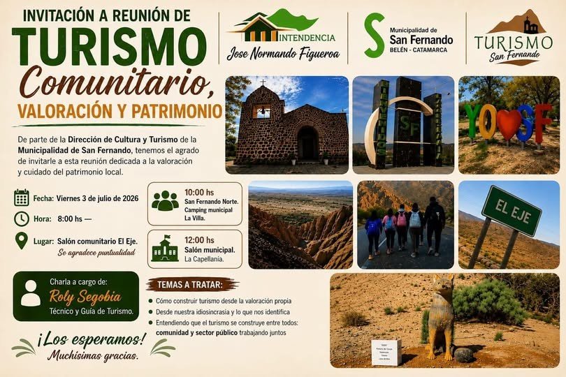 Vecinos de San Fernando debaten sobre turismo