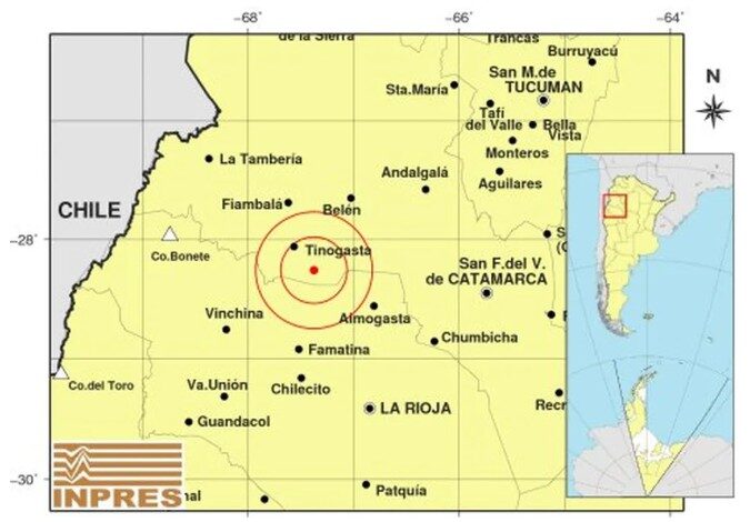 Fuerte movimiento sísmico en Catamarca BelenInfo Noticias