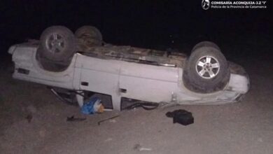 Photo of Vuelco en Andalgalá: dos hombres trasladados a la Capital por lesiones graves