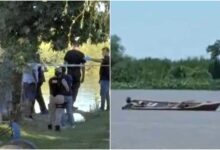 Photo of Apareció una lancha a la deriva en el río Coronda: llevaba los cuerpos de dos hombres fusilados