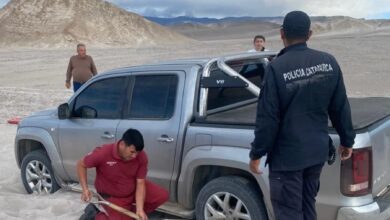 Photo of Rescatan a turistas misioneros varados en el Campo de Piedra Pómez