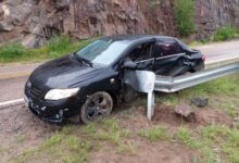 Photo of Siniestro vial en la Quebrada de Belén: Un automóvil impactó contra el guardarraíl en Ruta 40