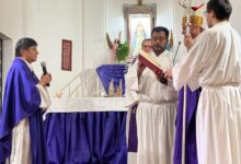 Photo of Belén celebró la asunción del padre Eugenio Pachado como nuevo párroco