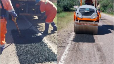 Photo of Por trabajos de bacheo en calzada, transitar con precaución por RN 40, en Quebrada de Belén