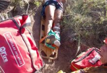 Photo of Intenso operativo de rescate en el Cerro de la Virgen de Belén: Evacúan a una turista lesionada