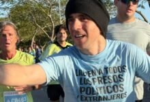 Photo of Nahuel Gallo participó de una carrera para visibilizar a los presos políticos en Venezuela