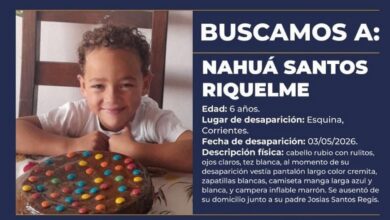Photo of Buscan a un nene de 6 años que desapareció en Corrientes: activaron la alerta Sofía
