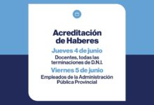 Photo of Están las fechas para cobrar los haberes de mayo en la Admnistracion Pública Provincial