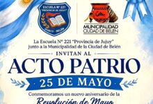Photo of Acto Central por el Día de la Revolución de Mayo en Belén