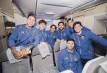 Photo of La selección argentina inició su viaje a Estados Unidos para la defensa del título mundial