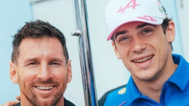 Photo of Así fue el encuentro entre Lionel Messi y Franco Colapinto en la previa del Gran Premio de Miami