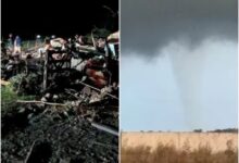 Photo of Un impactante tornado azotó Las Flores: destruyó una casa, dejó heridos y gran parte de la ciudad quedó sin luz