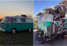 Photo of Sus dueños relataron el dramático episodio: Una combi viajera volcó en Antofagasta de la Sierra