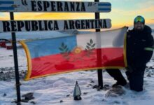 Photo of Un pedazo de Catamarca en la Antártida: la bandera provincial y la Virgen del Valle llegaron a la Base Esperanza