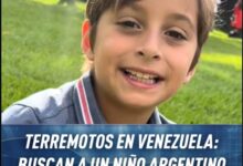 Photo of Desesperada búsqueda de Lucas Gámez, el nene argentino de 8 años desaparecido tras el terremoto en Venezuela