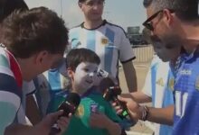 Photo of Un niño catamarqueño en el Mundial se volvió viral en la previa de Argentina