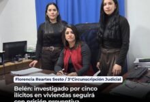 Photo of Investigado por cinco hechos contra la propiedad: seguirá con prisión preventiva