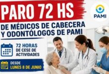 Photo of Médicos y odontólogos de PAMI inician un paro nacional de 72 horas