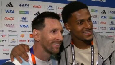 Photo of Messi vivió un particular momento con los jugadores de Cabo Verde tras el triunfo de Argentina