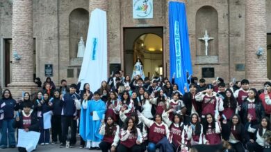 Photo of Alumnos rindieron un emotivo homenaje a la Virgen de Belén en las fiestas patronales